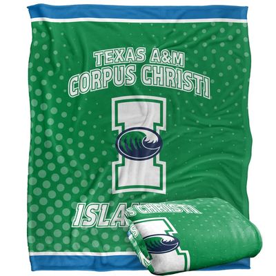 Texas A&M University Corpus Christi Blanket, 60"x80" Logo Dots Silky Touch Super Soft Throw Blanket