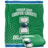 Texas A&M University Corpus Christi Blanket, 60"x80" Logo Dots Silky Touch Super Soft Throw Blanket view 1