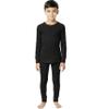 Royal Boys Thermal Long Underwear Set (16/18, Black) view 1