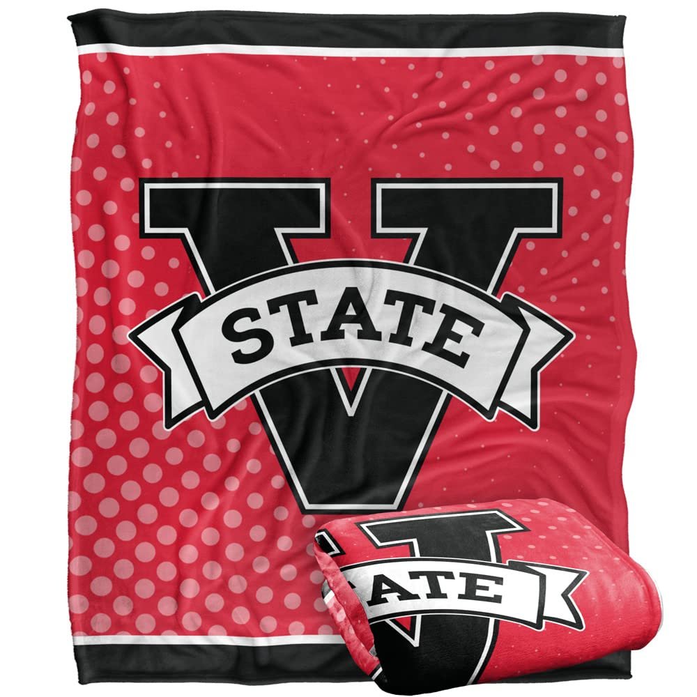 Valdosta State University Blanket, 60"x80" Logo Dots Silky Touch Super Soft Throw Blanket