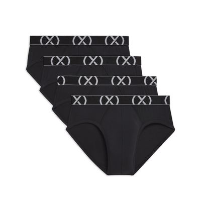 2(X)IST Men's (X) Modal 4-Pack No Show Brief