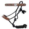 Showman "Royal Flush Woven Nylon Mule Tape Halter view 1