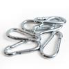 Chinchilla Fire Brigade snap Hooks | Set of 6 80x8 mm | DIN 5299 Stainless | Robust snap Hooks, Key Rings | Ideal for Various Applications | electrogalvanised view 1