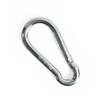 Chinchilla Fire Brigade snap Hooks | Set of 6 80x8 mm | DIN 5299 Stainless | Robust snap Hooks, Key Rings | Ideal for Various Applications | electrogalvanised view 2
