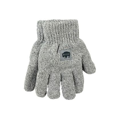 Buffalo Outdoors Workwear Men's Thermal Knit Glove (Marled Grey)