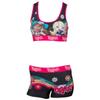 Bratz Girls Sports Bra and Boy Short Panty Set (US, Alpha, Large, Regular, Regular, Multicolor) view 1