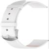 36 mm Bracelets Compatible with Withings Steel HR Leather Strap, Replacement Leather Strap, Wrist Band Accessory for Withings Steel HR 36 mm Watch Strap (White), Leather, Leather