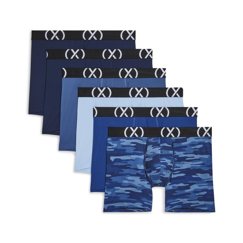 2(X)IST Men's (X) Sport 6-Pack Boxer Brief
