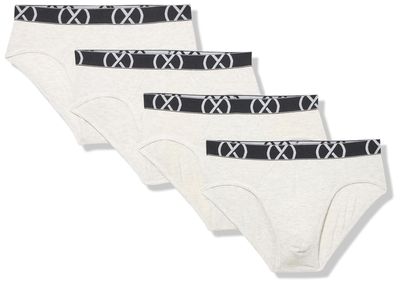 2(X)IST Men's (X) Modal 4-Pack No Show Brief