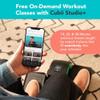 Cubii GO Under Desk Elliptical Bike, Portable Low Impact Leg Exerciser for Home and Office | Compact Exercise Machine with 10 Resistance Levels, LCD Display & App Tracking view 4