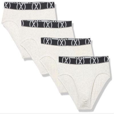 2(X)IST Men's (X) Modal 4-Pack No Show Brief