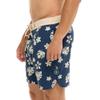 Eidon Young Men's Pareo Magic 15 Inch Length Boardshort Swim Trunk Midnight Blue view 2
