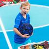 AND1 Fantom Graffiti 27.5 Rubber Basketball : Youth Sized Streetball for Indoor and Outdoor Use, Deep Channel Construction and Durability, Includes 10 Pump view 4