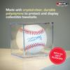 BCW Baseball Showcase | UV Protected | Fits MLB, Minor League, Little League Baseballs | Clear Display Case for Autographed Baseball | Easy Assembly - Home, Office, Sports Memorabilia (4 Pack) view 2