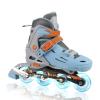 C SEVEN C7skates Adjustable Kids Inline Skates with Light Up Wheels (Wave Rider, Size L) view 1