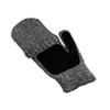 Buffalo Outdoors Workwear Unisex Fingerless Knit Glove (Charcoal) view 2
