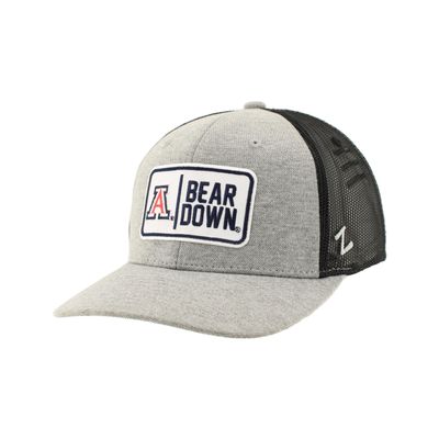 ZHATS Standard NCAA Officially Licensed Trucker Hat Carson Patch Defer Heather, One Size