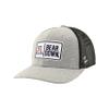 ZHATS Standard NCAA Officially Licensed Trucker Hat Carson Patch Defer Heather, One Size view 1