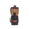 Chooka Ladies Chelsea Duck Rain Boot  Waterproof Rubber Boot, Lined Interior, Elastic Side Gore, Memory Foam Insole, Brown, 9 view 3