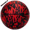 AND1 Fantom Graffiti 27.5 Rubber Basketball : Youth Sized Streetball for Indoor and Outdoor Use, Deep Channel Construction and Durability, Includes 10 Pump view 1