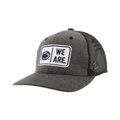 ZHATS Standard NCAA Officially Licensed Trucker Hat Carson Patch Defer Black, One Size