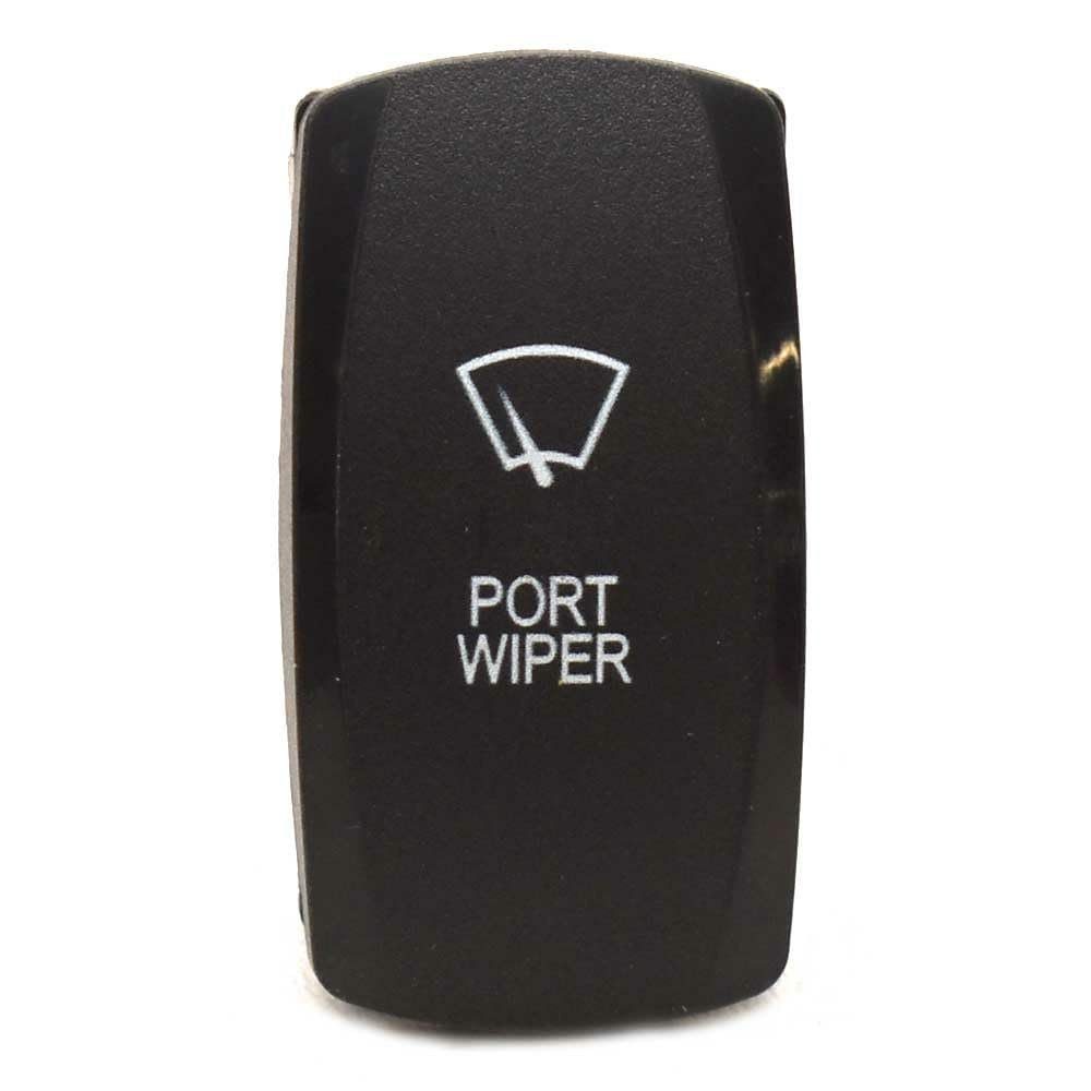 Carling Boat Port Wiper Rocker Switch | On/Off/On 12V 20A 6 Spade