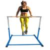Athletic Bar Gymnastics Bar for Home, Height Adjustable 5 FT Professional Gymnastics Bar for Kids and Teens, Junior Home Gym Equipment Girls & Boys Kip Bar Gymnastic Training Horizontal Bar (Blue) view 4