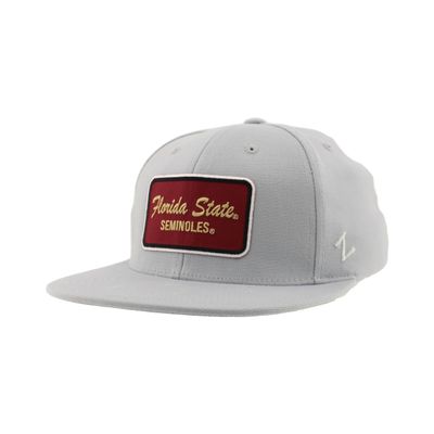 ZHATS Standard NCAA Officially Licensed Fitted Hat M15Z Brick Light Gray, Grey, Large