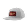 ZHATS Standard NCAA Officially Licensed Fitted Hat M15Z Brick Light Gray, Grey, Large view 1