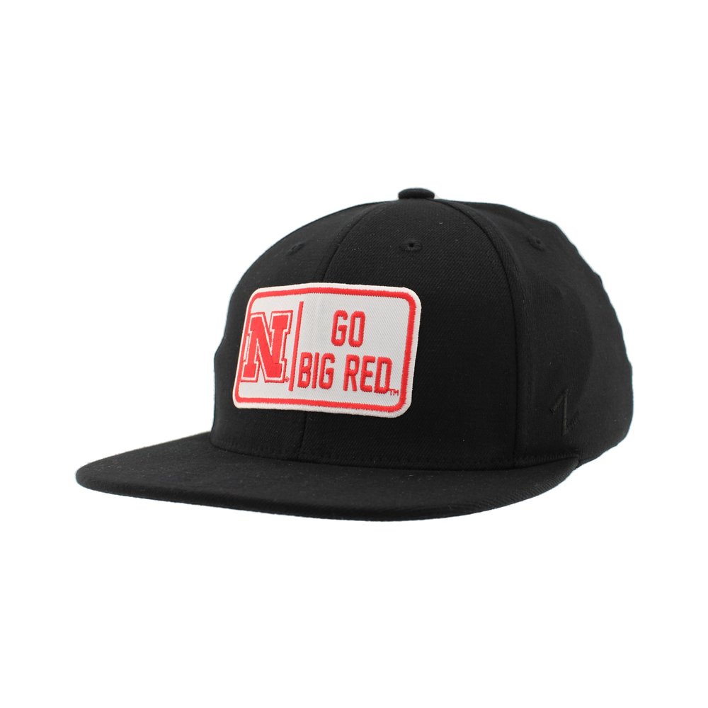 Nebraska Cornhuskers NCAA Officially Licensed Fitted Hat M15Z Defer Black, Medium