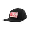 Nebraska Cornhuskers NCAA Officially Licensed Fitted Hat M15Z Defer Black, Medium view 1