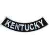 Hot Leathers Kentucky 4 X 1 Bottom Rocker Patch PPM5034-4 Width x 1 Height Inches view 1
