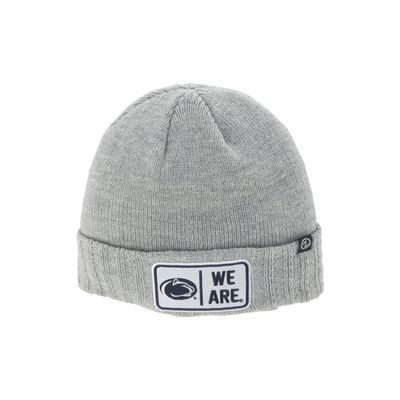Penn State Nittany Lions NCAA Officially Licensed Beanie Hat Ranger Patch Defer Light Gray