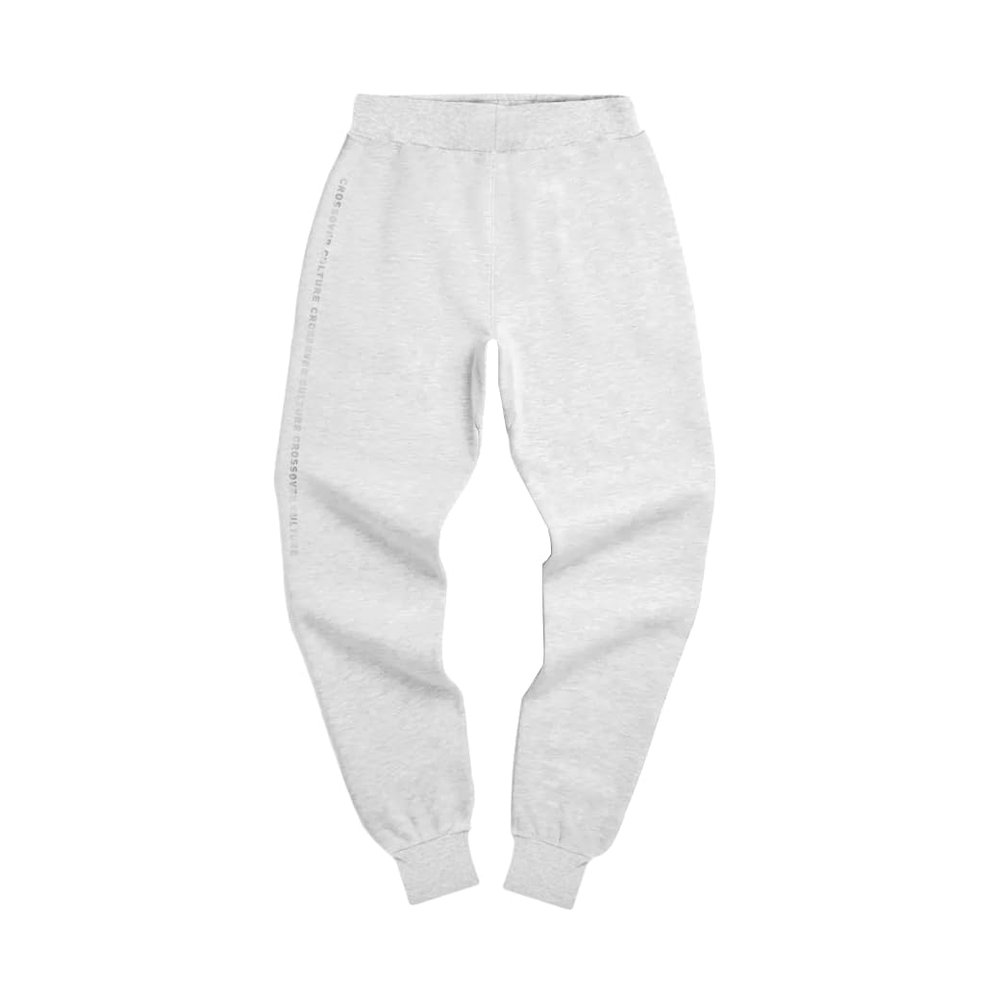 Crossover Culture Mens Agent Jogger Pants - Soft, Pre-Shrunk Cotton/Poly Fleece Mens Joggers with Pockets (Atmosphere, XX-Large)