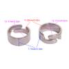 Boat Motor 650-24351-00 650-24351-01 650-24351-50 650-24351-51 Band Clamps for Yamaha Outboard Engine Fuel Tank Line Connector, 6mm/1/4inch, 2pcs view 3
