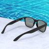 ATX OPTICAL XXL Mens Extra Large Classics Polarized Sunglasses for Big Wide Heads 152mm (Black, Mirror) view 4