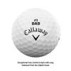 Callaway Golf Supersoft Golf Balls (2023 Version, Father's Day) view 3