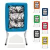 Velocity 9 Hole Pitch Master Pro Edition - Baseball Pitching Net - Professional Quality Hole Pitcher - Heavy-Duty Frame - Portable Baseball and Softball Training Equipment, Light Blue view 1