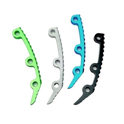 1PC Aluminum Backspacer Fits for Rick Hinderer XM18 3.5", CNC Spine Backspacer (Size : Blue)