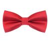 Luckyvestir Men's Bow Ties, Pre-Tied Bowtie Adjustable Red Mens Tie for Wedding Party Graduation Banquet Gifts view 1