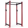 Titan Fitness X-3 Series 80" Red Bolt-Down Power Rack, 36" Depth, Rackable 1650 LB Cage, 1.25" and 2" Pull Up Bars, Standard J-Hooks, Weightlifting and Strength Training view 1