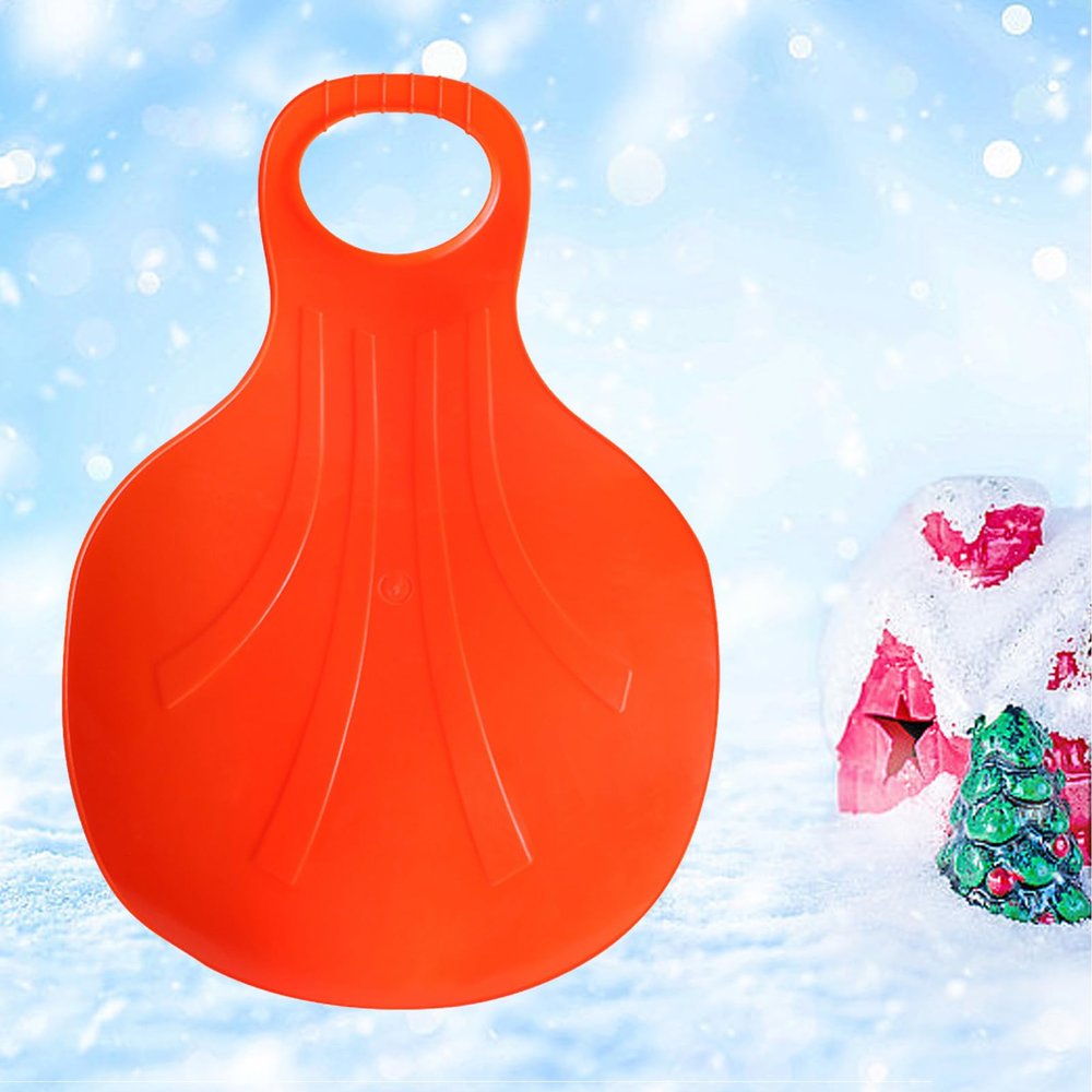 Winter Sled, Children's Sled, Adult Thickened Sled, Frost-Resistant and Wear-Resistant Sled, Plastic Sled