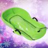 Children's Sledge, Thickened Double Sledge, Adult Sledge with Brake Pull Rope view 1