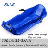 TUOYIBO Snow Sledge Kids Double,Snow Sledge with Backrest,Plastic Snow Sled,Plastic Sleds for Sand,Snow Sledge Board view 2
