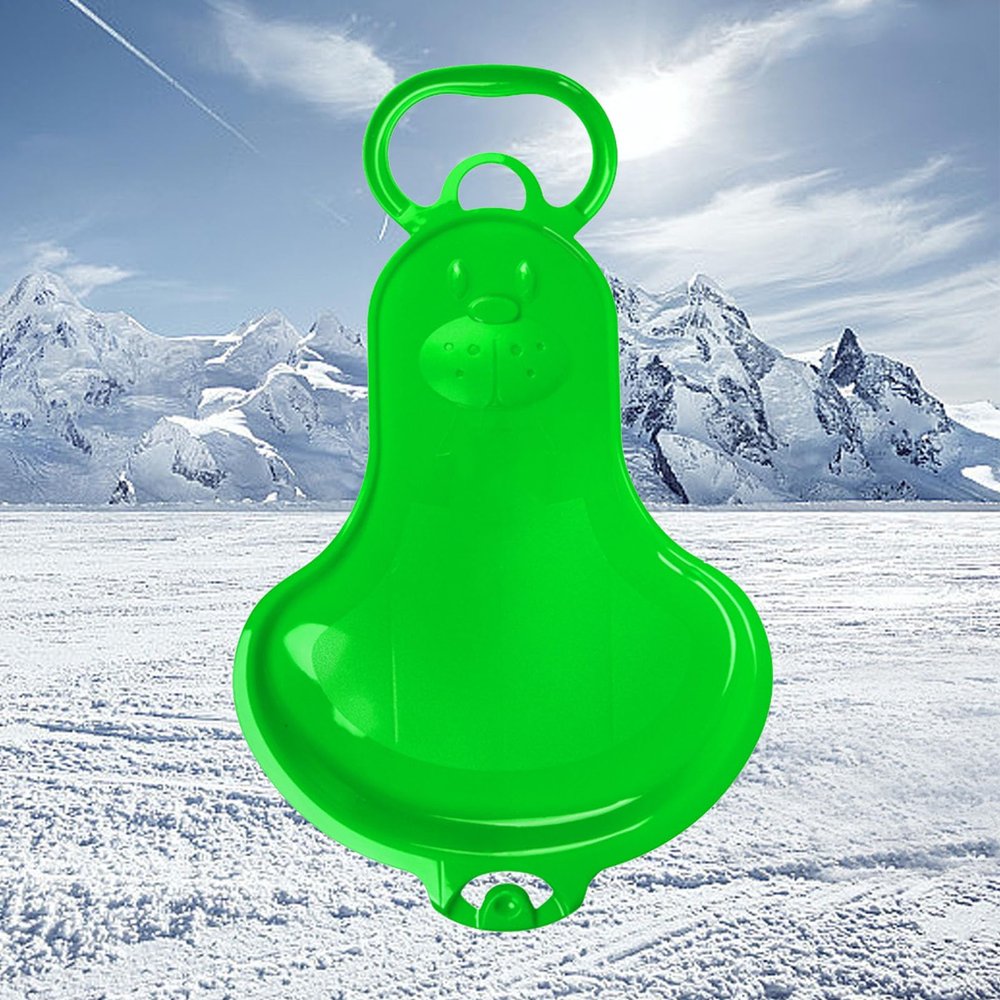 Children's Sled, Adult Thickened Sled, Winter Sled, Frost-Resistant and Wear-Resistant Sled, Plastic Sled