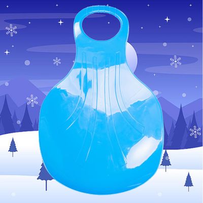 Adult Thickened Sled, Winter Sled, Children's Sled, Frost-Resistant and Wear-Resistant Sled, Plastic Sled