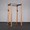 Titan Fitness X-3 Series 80" White Bolt-Down Power Rack, 36" Depth, Rackable 1650 LB Cage, 1.25" and 2" Pull Up Bars, Standard J-Hooks, Weightlifting and Strength Training view 2