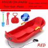 Two-Person, Two-Seater Thickened Sledges, Two-Handle Children's Sledges, Frost-Resistant and Wear-Resistant Sledges, Sledges with Pull Ropes view 2