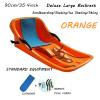 Double Thickened Sled, Sled with Pull Rope, Double Handle Children's Sled, Anti-Freeze and Wear-Resistant Sled view 2
