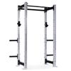 Titan Fitness X-3 Series 90" White Bolt-Down Power Rack, 24" Depth, Rackable 1650 LB Cage, 1.25" and 2" Pull Up Bars, Standard J-Hooks, Weight Plate Holders, Weightlifting and Strength Training view 1